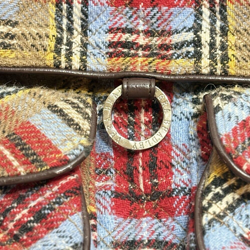 Vera Bradley Highland Plaid Crossbody/Shoulder Handbag Purse - Picture 3 of 11
